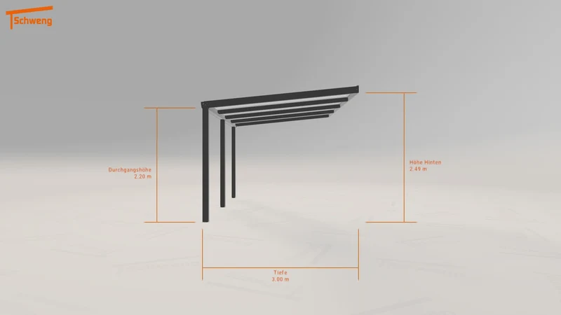 #DE Schweng Terrassenüberdachung S350 (ID w32xy4)