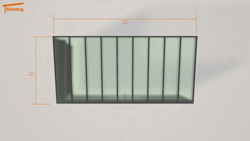 #DE Schweng Pultdachcarport S350 (ID 337jnn) #MTG