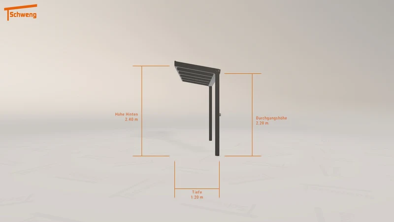 #DE Schweng Terrassenüberdachung S350 (ID bkqp2m)