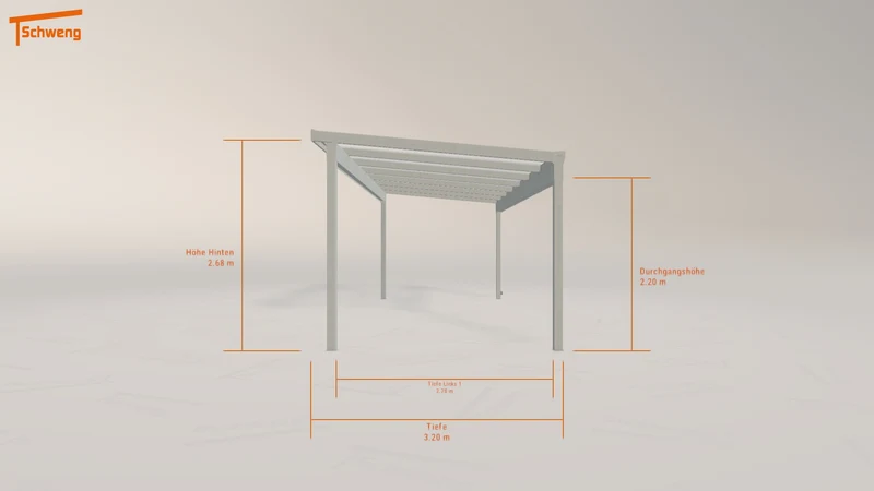 #DE Schweng Terrassenüberdachung S400 (ID zb5wmw)