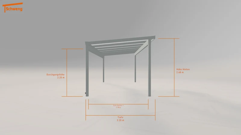 #DE Schweng Terrassenüberdachung S400 (ID zb5wmw)