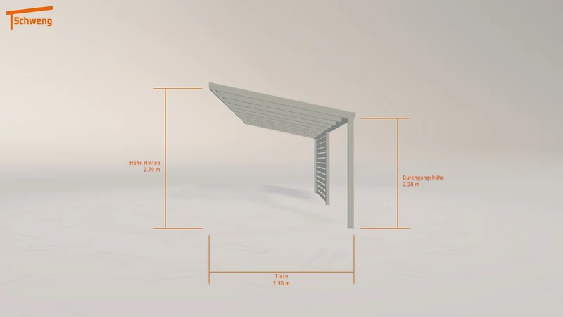 #DE Schweng Pultdachcarport S350 (ID w32xqy) #MTG