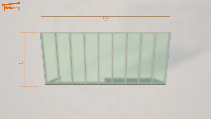 #DE Schweng Pultdachcarport S350 (ID w32xqy) #MTG