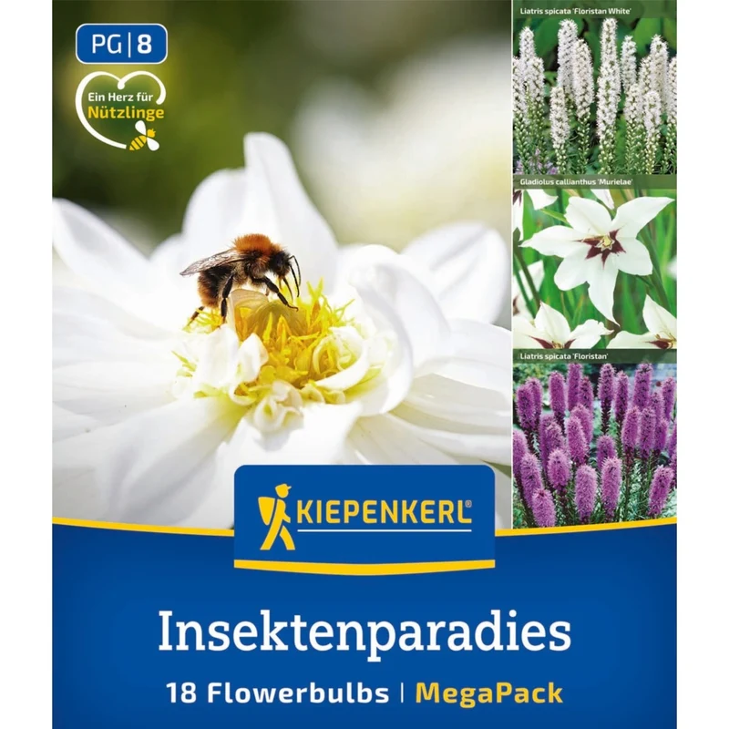 Kiepenkerl Blumenzwiebelmischung "Insektenparadies", Mega-Pack