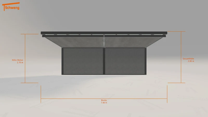 #DE Schweng Terrassenüberdachung S350 (ID rj58n5)