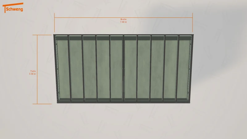 #DE Schweng Terrassenüberdachung S350 (ID rj58n5)