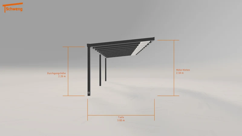 #DE Schweng Terrassenüberdachung S400 (ID bkq4p2)