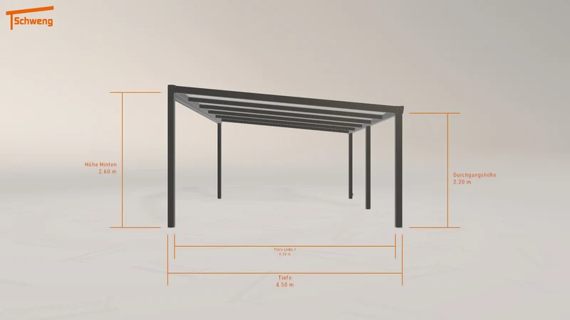 #DE Schweng Terrassenüberdachung S400 (ID rj5zjz)
