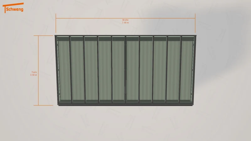 #DE Schweng Terrassenüberdachung S350 (ID w32nkj)