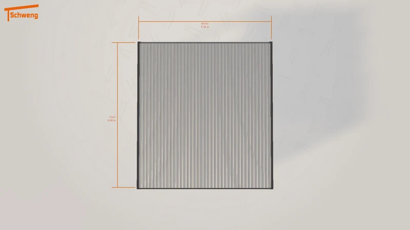 #DE Schweng Flachdachcarport C600 (ID bkqg43) #MTG