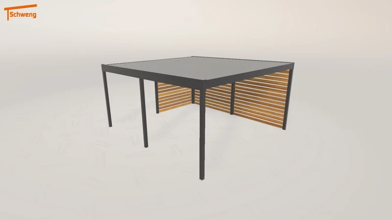 #DE Schweng Flachdachcarport C600 (ID mjp798) #MTG