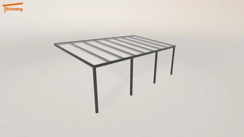 #DE Schweng Pultdachcarport S400 (ID 859pr7)