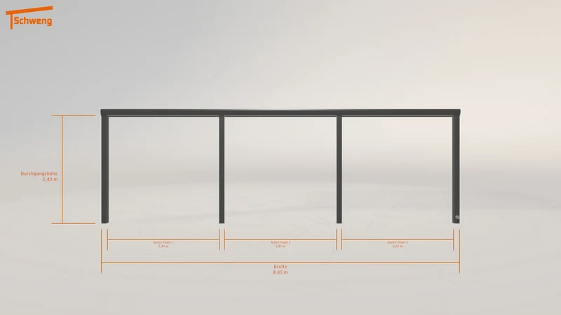 #DE Schweng Pultdachcarport S400 (ID 859pr7)