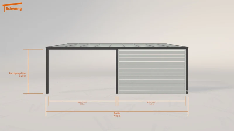#DE Schweng Pultdachcarport S350 (ID rj5n2p) #MTG