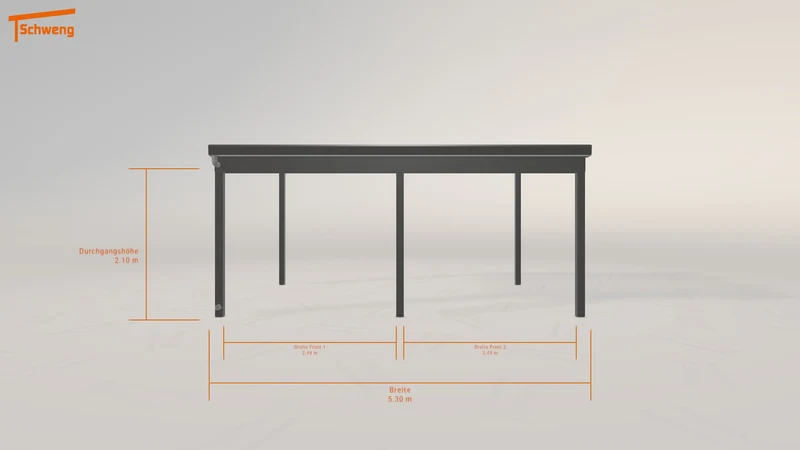 #DE Schweng Terrassenüberdachung S400 (ID n5dm5j)