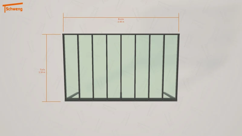 #DE Schweng Terrassenüberdachung S400 (ID 5m8zq8)