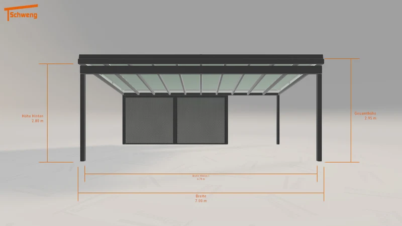 #DE Schweng Terrassenüberdachung S400 (ID 42xw42)