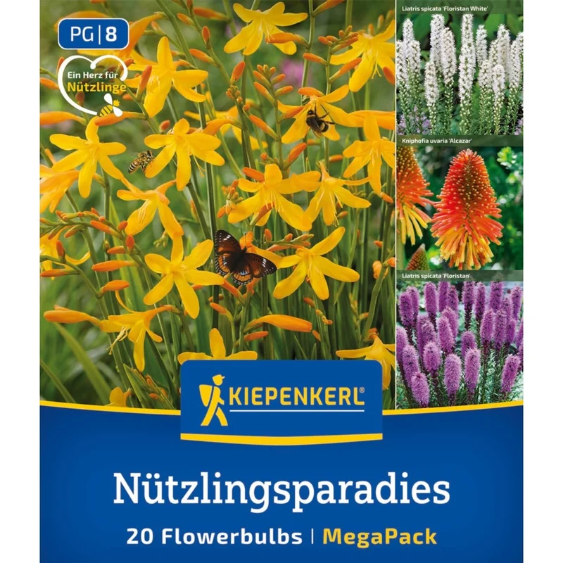 Kiepenkerl Blumenzwiebelmischung "Nützlingsparadies", Mega-Pack