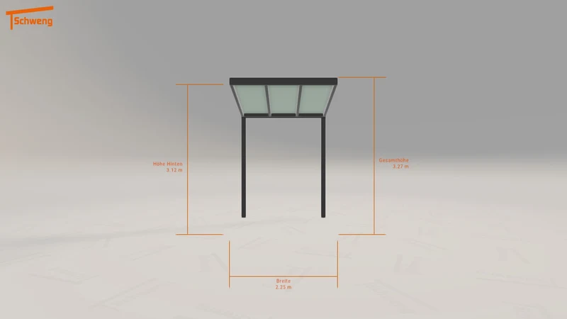 #DE Schweng Terrassenüberdachung S350 (ID jjpr8n)