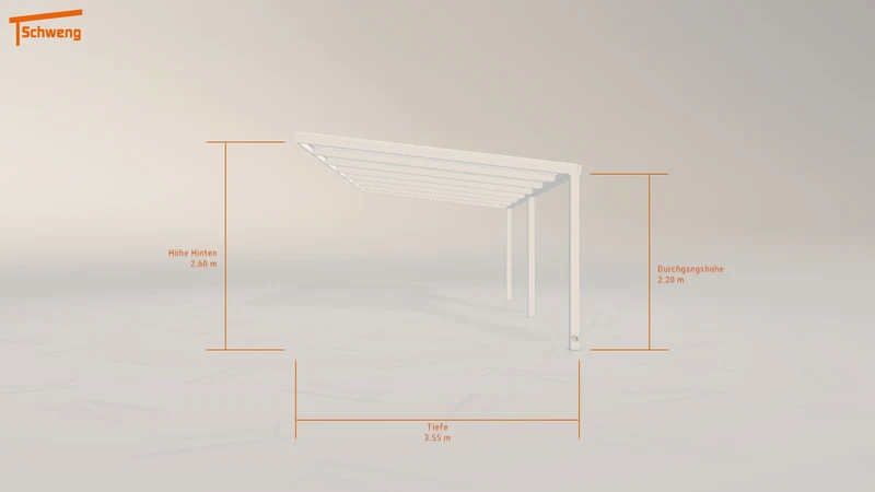 #DE Schweng Terrassenüberdachung S350 (ID w32yyr)