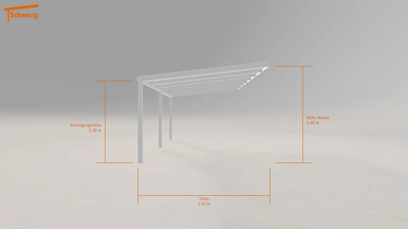 #DE Schweng Terrassenüberdachung S350 (ID w32yyr)
