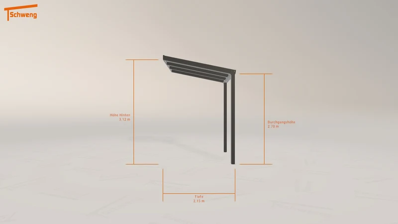 #DE Schweng Terrassenüberdachung S350 (ID ygy72v)