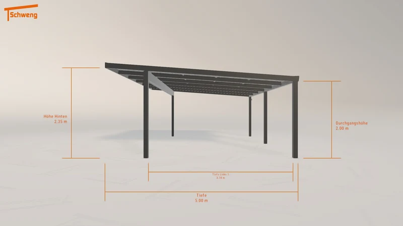 #DE Schweng Pultdachcarport S400 (ID bkqj72) #MTG