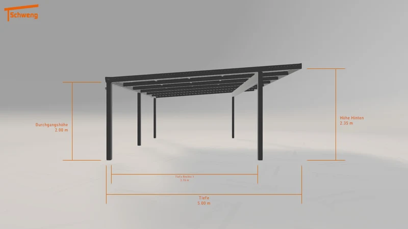 #DE Schweng Pultdachcarport S400 (ID bkqj72) #MTG
