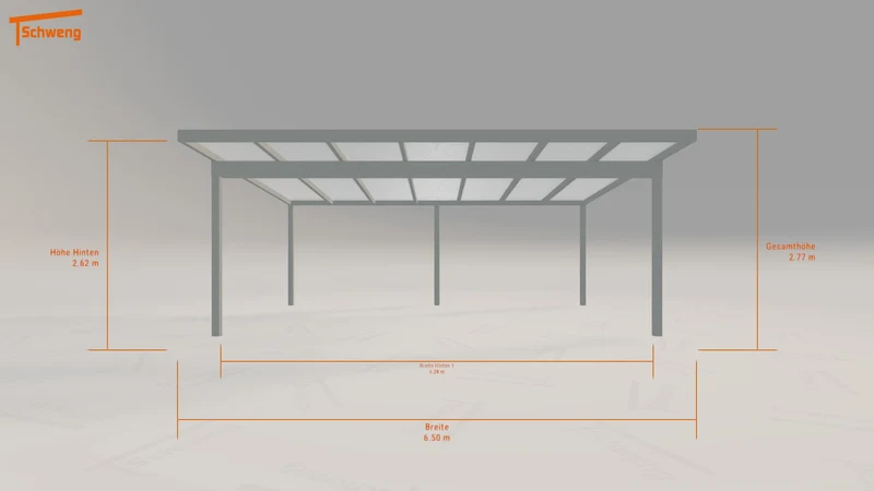 #AT Schweng Pultdachcarport S400 (ID x79k39) #MTG