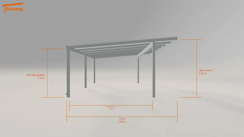 #AT Schweng Pultdachcarport S400 (ID ygyk2r) #MTG