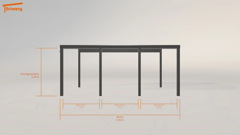 #DE Schweng Pultdachcarport S400 (ID bkq89p)