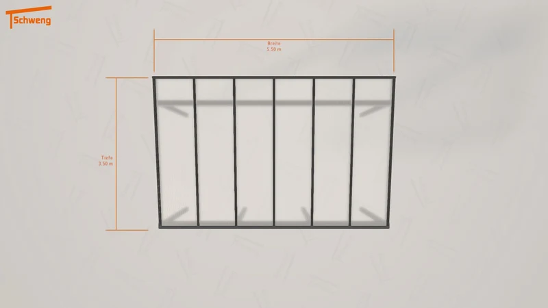 #DE Schweng Pultdachcarport S400 (ID bkq89p)