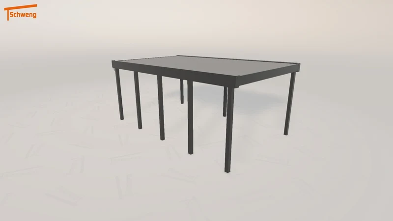 #DE Schweng Flachdachcarport C600+ (ID jjp3pn) #MTG