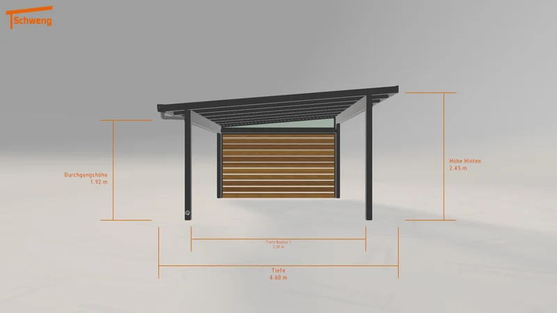 #DE Schweng Pultdachcarport S400 (ID 2q5yxq) #MTG