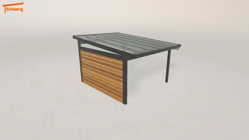 #DE Schweng Pultdachcarport S400 (ID qdyx3k) #MTG