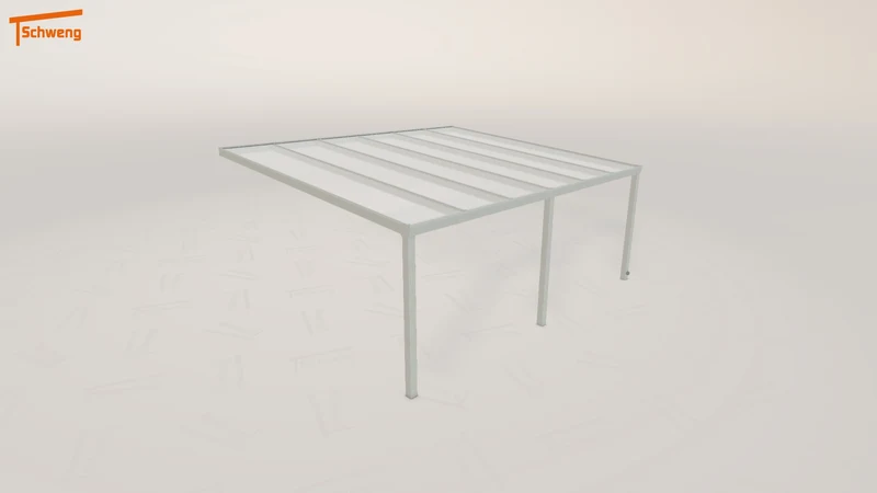 #DE Schweng Pultdachcarport S400 (ID 8592rj)