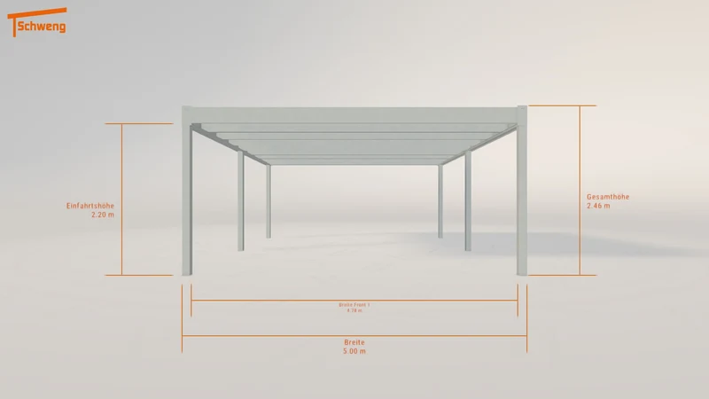 #DE Schweng Flachdachcarport C600 (ID x79pk4) #MTG