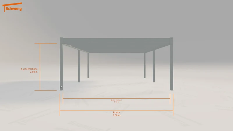 #DE Schweng Flachdachcarport C600 (ID x79pk4) #MTG