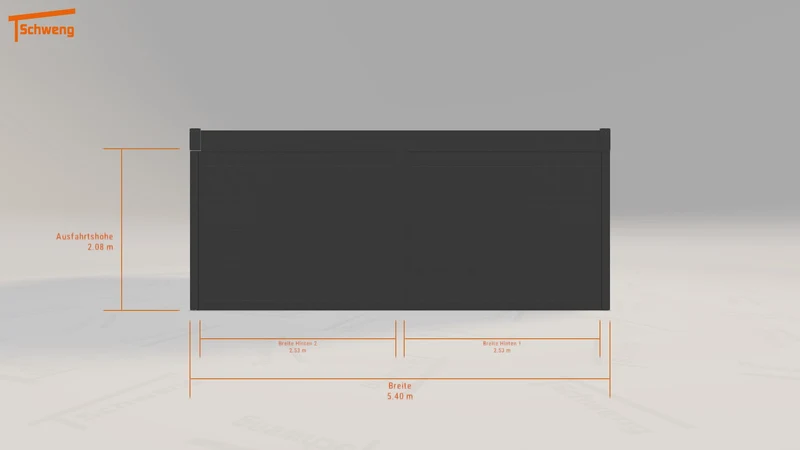 #DE Schweng Flachdachcarport C600+ (ID dvq4wb) #MTG
