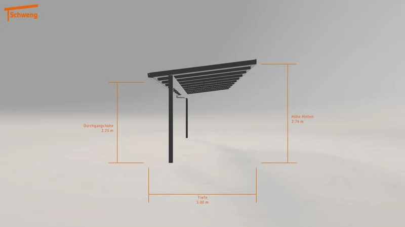#DE Schweng Terrassenüberdachung S350 (ID 42xkvm)