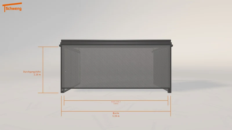 #DE Schweng Terrassenüberdachung S400 (ID qdynw4)