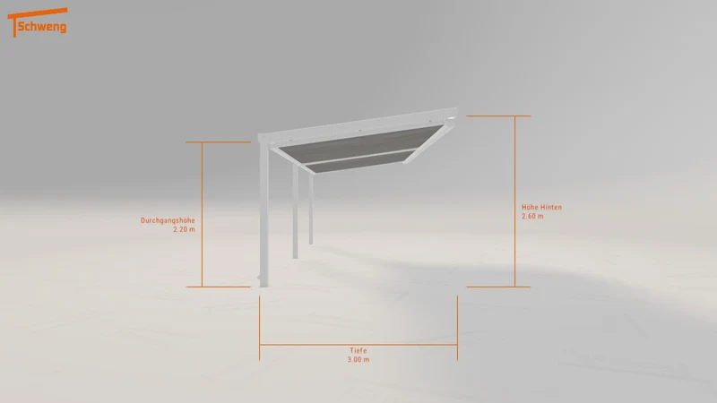 #DE Schweng Terrassenüberdachung S400 (ID jjpn9m)