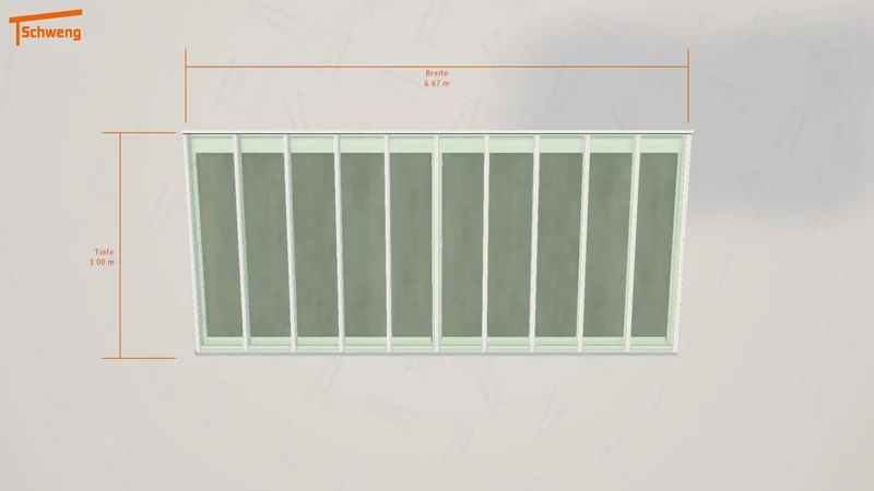 #DE Schweng Terrassenüberdachung S400 (ID jjpn9m)
