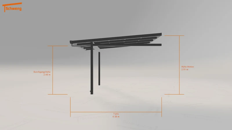 #DE Schweng Pultdachcarport S400 (ID mjp3bw)