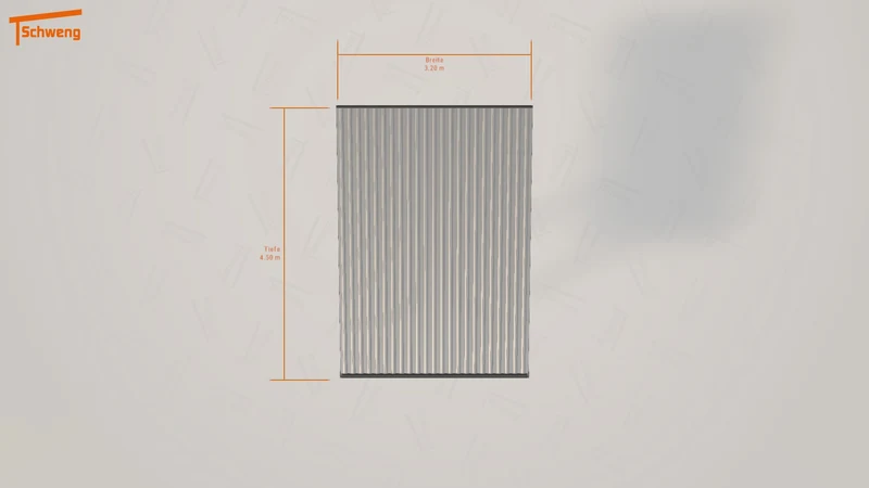 #DE Schweng Pultdachcarport S400 (ID mjp3bw)