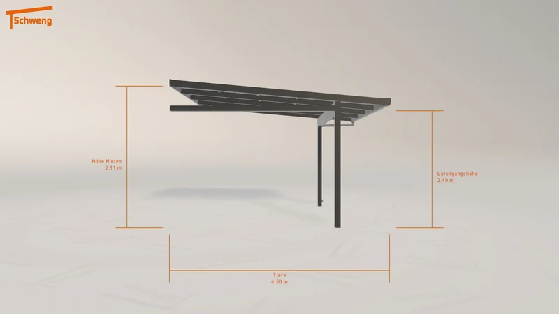#DE Schweng Pultdachcarport S400 (ID 77wgz8)