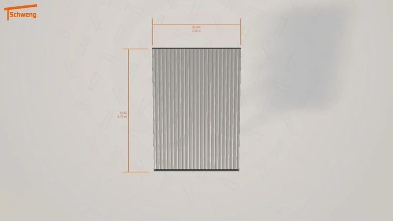#DE Schweng Pultdachcarport S400 (ID 77wgz8)