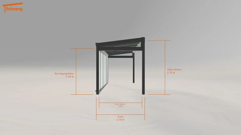 #AT Schweng Terrassenüberdachung S400 (ID 337j25) #MTG
