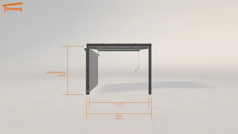 #DE Schweng Terrassenüberdachung S350 (ID x7937w)