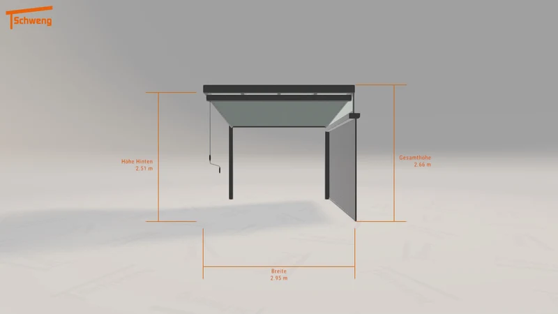 #DE Schweng Terrassenüberdachung S350 (ID x7937w)